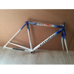 Gitane vintage steel bicycle frame 48x50cm side profile view