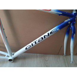 Rear dropouts with 131mm spacing on Gitane vintage frame