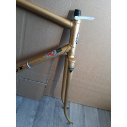 Cadre velo PEUGEOT PS10 REYNOLDS 531 2930g 56×55.5cm 122 mm B.SUISSE/FF 🇫🇷 D11