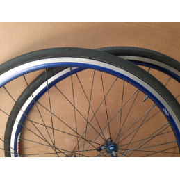 DRC TRANS WHEEL 700c Road Bike Wheelset Clincher Rims and Tyres 2