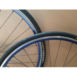 2 DRC TRANS WHEEL Laufräder 700c Rennrad Clincher Drahtreifen-Felgen