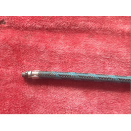 Presta valve pump connector flexible hose showing construction details