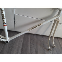 Cadre velo randonneuse LIBERIA 3320g 55,5×56.5cm 122mm BFFF vintage bike R6 🇫🇷