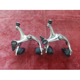 Étriers de frein Shimano 105 vintage d'occasion - Vue de face