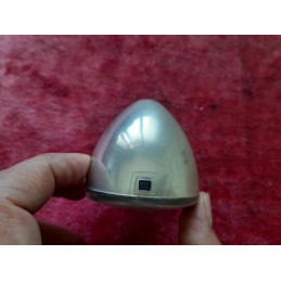 Rear view of vintage CIBIE headlight