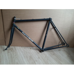 FRANCESCO MOSER Reynolds 531 vintage bicycle frame - 54x55cm seat tube view