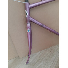 Congiunzioni sterzo e forcella telaio artigianale D. PIATON
