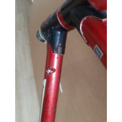 Overall frame weight verified on digital scale