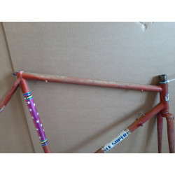 Cadre LE SUPER 3260g 56×56cm BFFF 116,4mm vintage bike 700C D5