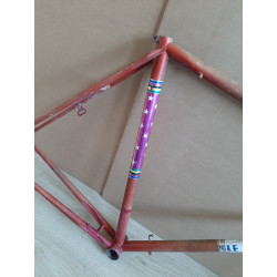 Cadre LE SUPER 3260g 56×56cm BFFF 116,4mm vintage bike 700C D5