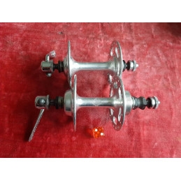 Bujes Campagnolo – vista superior del flange con los 36 agujeros