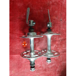 Bujes Campagnolo de ala alta – pátina natural del aluminio sin pulir