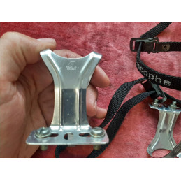 Cale Pieds CHRISTOPHE STC en Aluminium vélo de COURSE ancien vélo Eroica D4