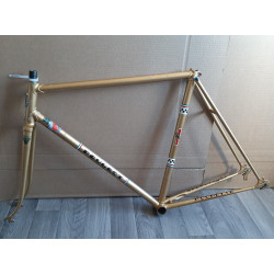 Peugeot PS10 Reynolds 531 steel frame side view 56x55.5cm