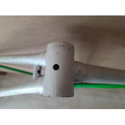 Medición de la distancia entre punteras traseras de 124 mm