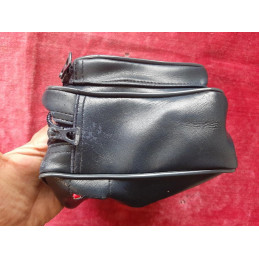 Bolsa manillar touring bike Routens Charrel detalle costuras