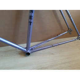 Seat cluster and seat tube lug on Ginet frame