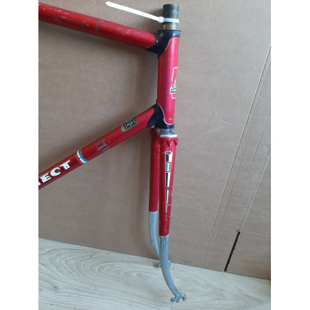 Cadre velo PEUGEOT PR10 REYNOLDS 531 3195g 60*58.5cm 122mm BFFF EROICA D11