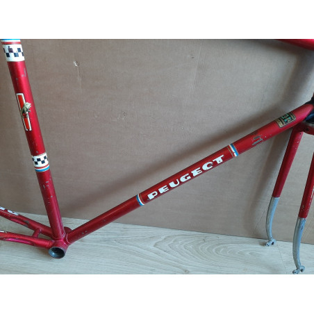 Cadre velo PEUGEOT PR10 REYNOLDS 531 3195g 60*58.5cm 122mm BFFF EROICA D11