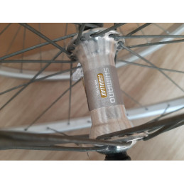 Pair of RIGIDA 26" MTB Clincher Wheels 20-559 with Tyres
