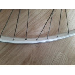 Pair of RIGIDA 26" MTB Clincher Wheels 20-559 with Tyres