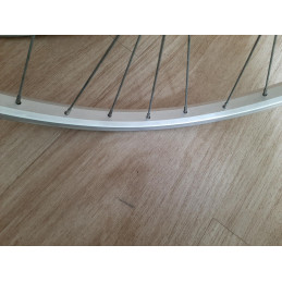 Pair of RIGIDA 26" MTB Clincher Wheels 20-559 with Tyres
