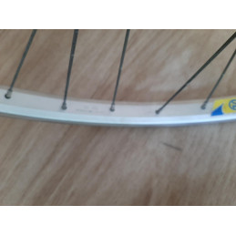 Pair of RIGIDA 26" MTB Clincher Wheels 20-559 with Tyres