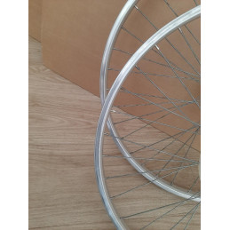 Pair of RIGIDA 26" MTB Clincher Wheels 20-559 with Tyres