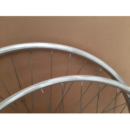 Pair of RIGIDA 26" MTB Clincher Wheels 20-559 with Tyres