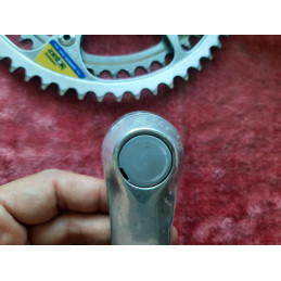 Pédalier Crankset SHIMANO biopace 42-52 170  ancien vélo 9/16 D7