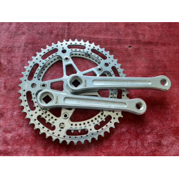Pédalier spidel Stronglight 105 bis 42-52 170 14×1.25 ancien vélo PX PY10 D7