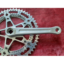Pédalier spidel Stronglight 105 bis 42-52 170 14×1.25 ancien vélo PX PY10 D7