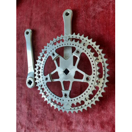 Pédalier spidel Stronglight 105 bis 42-52 170 14×1.25 ancien vélo PX PY10 D7
