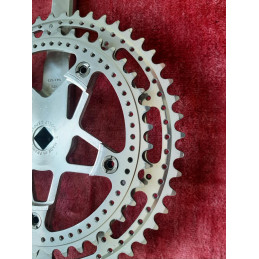 Pédalier spidel Stronglight 105 bis 42-52 170 14×1.25 ancien vélo PX PY10 D7