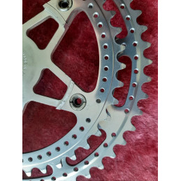Pédalier spidel Stronglight 105 bis 42-52 170 14×1.25 ancien vélo PX PY10 D7