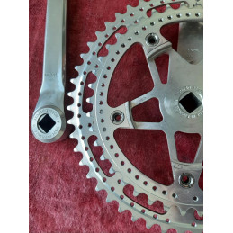 Pédalier spidel Stronglight 105 bis 42-52 170 14×1.25 ancien vélo PX PY10 D7