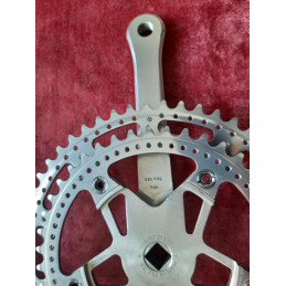 Pédalier spidel Stronglight 105 bis 42-52 170 14×1.25 ancien vélo PX PY10 D7