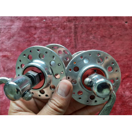 Maxicar high flange hubs 36H vintage randonneur touring bike Singer Herse