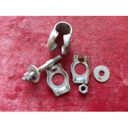 Ideale double rail saddle clamp vintage steel eroica rare