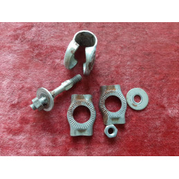 Ideale double rail saddle clamp vintage steel eroica rare