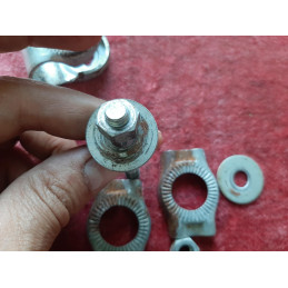 Ideale double rail saddle clamp vintage steel eroica rare