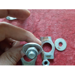 Ideale double rail saddle clamp vintage steel eroica rare