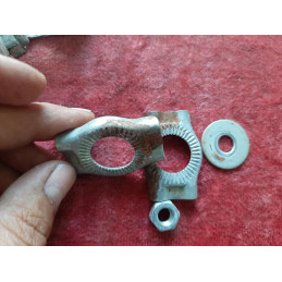 Ideale double rail saddle clamp vintage steel eroica rare