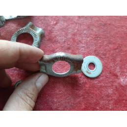 Ideale double rail saddle clamp vintage steel eroica rare
