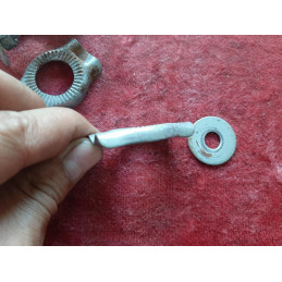 Ideale double rail saddle clamp vintage steel eroica rare