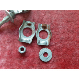 Ideale double rail saddle clamp vintage steel eroica rare