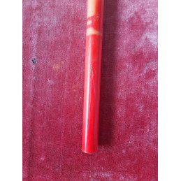 Guiador de aço 540mm 25.4mm para bicicleta clássica – ângulo lateral