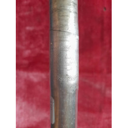 Vista general del manillar BELLERI de aluminio de 24,8 mm y 410 mm para bicicleta de carretera vintage
