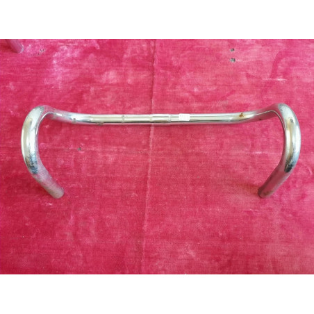 Guidon cintre en acier de 25,4 mm pour vélo randonneur vintage - Vue globale