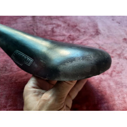 Sella SOFFATTI vintage per bici corsa vista frontale